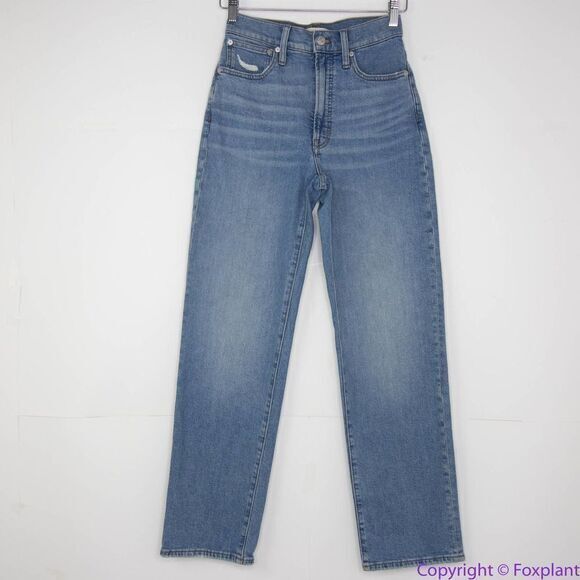 NEW Madewell The Perfect Vintage Straight Jean in Montville Wash, 24 - Picture 3 of 15